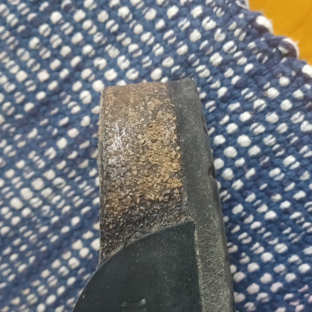 Boston Birkenstock Black Leather Men 10 - Picture 8 of 10